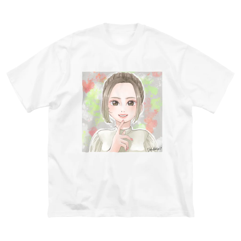 もかふしぎ🐰のナチュラルメイク ビッグシルエットTシャツ