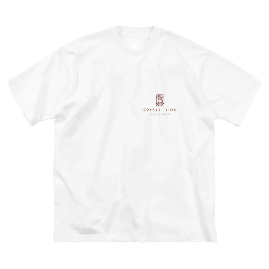 Coffee Timeのlogo-T ビッグシルエットTシャツ