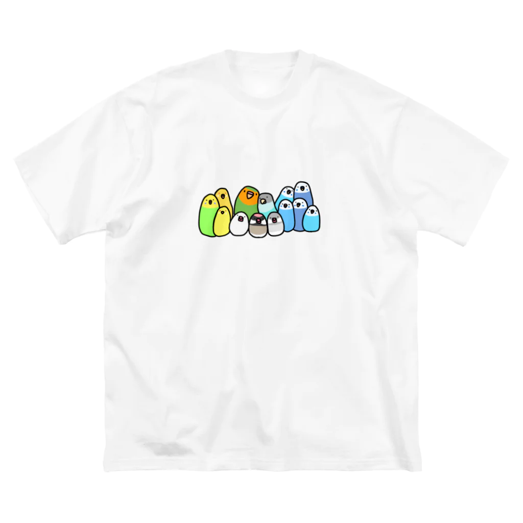 コッドの家の鳥たち ビッグシルエットTシャツ