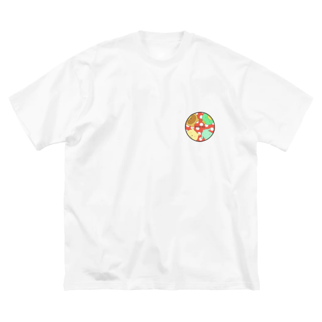 たぬき小屋のぱんつわっぺん ビッグシルエットTシャツ