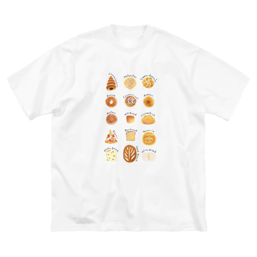 fig-treeのBAKERY-T2 背景なし ビッグシルエットTシャツ