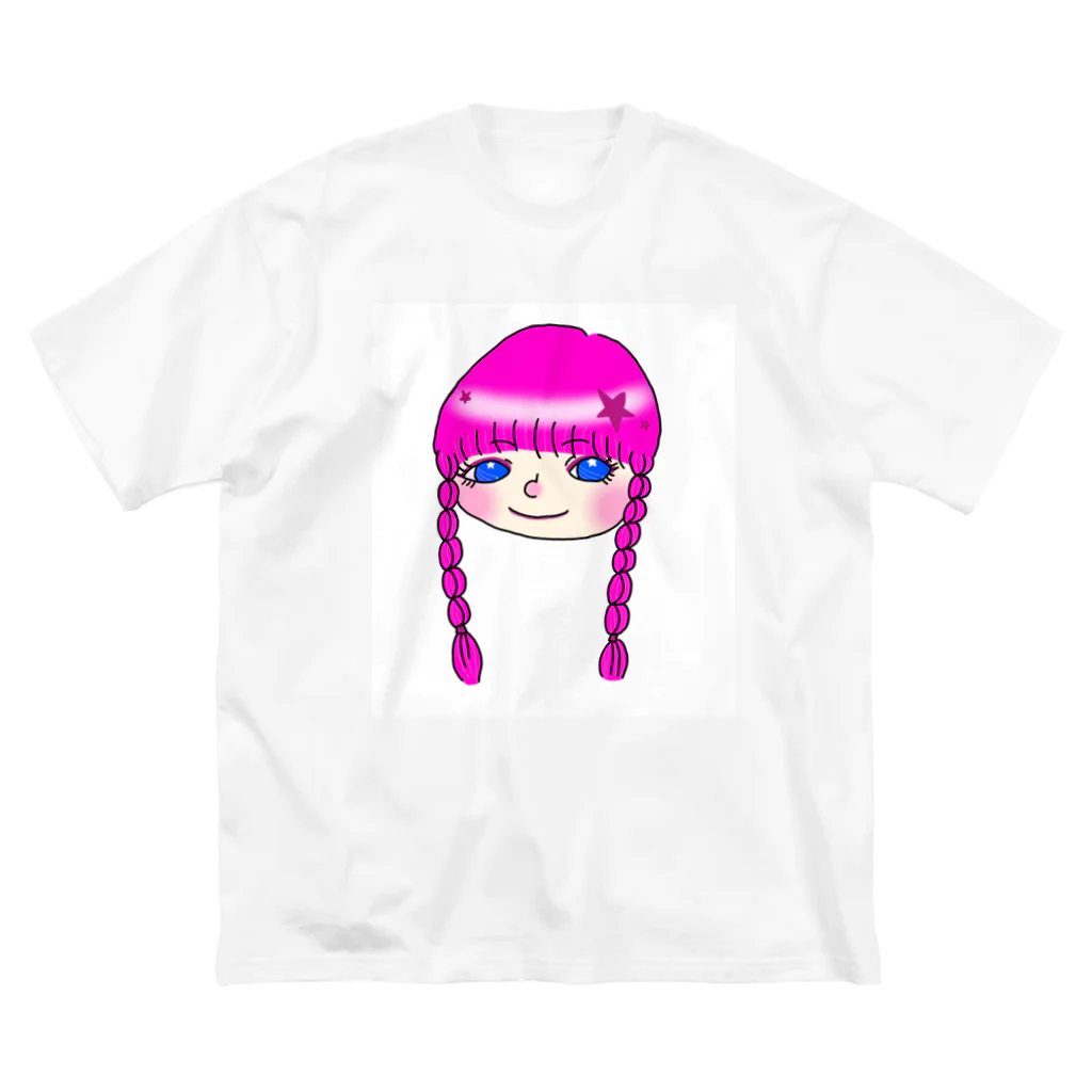 title　clownの女の子 ビッグシルエットTシャツ