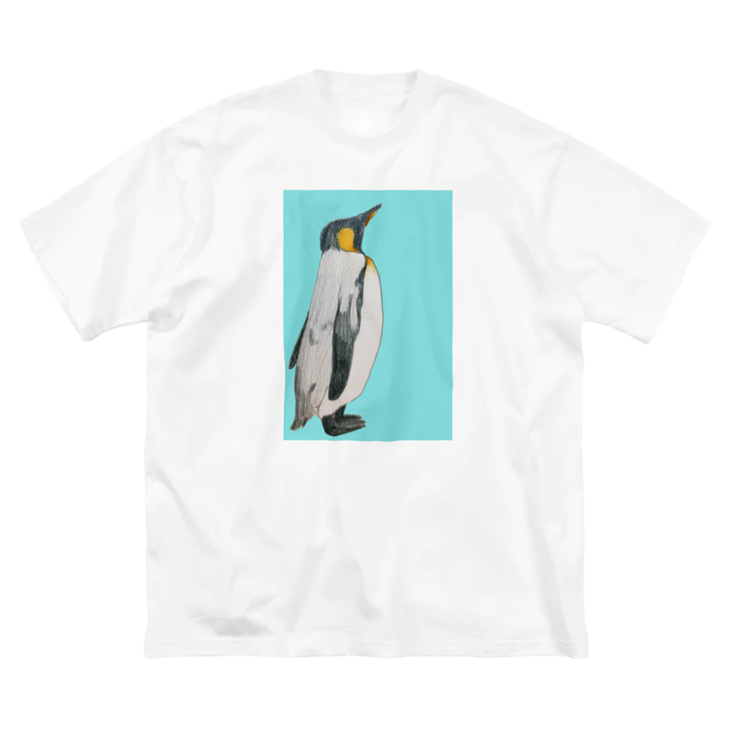 かしわもちのペンギンサマー ビッグシルエットTシャツ