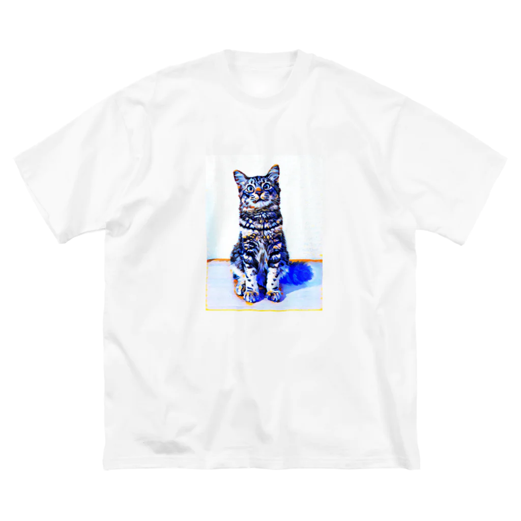 むくむにのむに　- キメ顔ver. - ビッグシルエットTシャツ