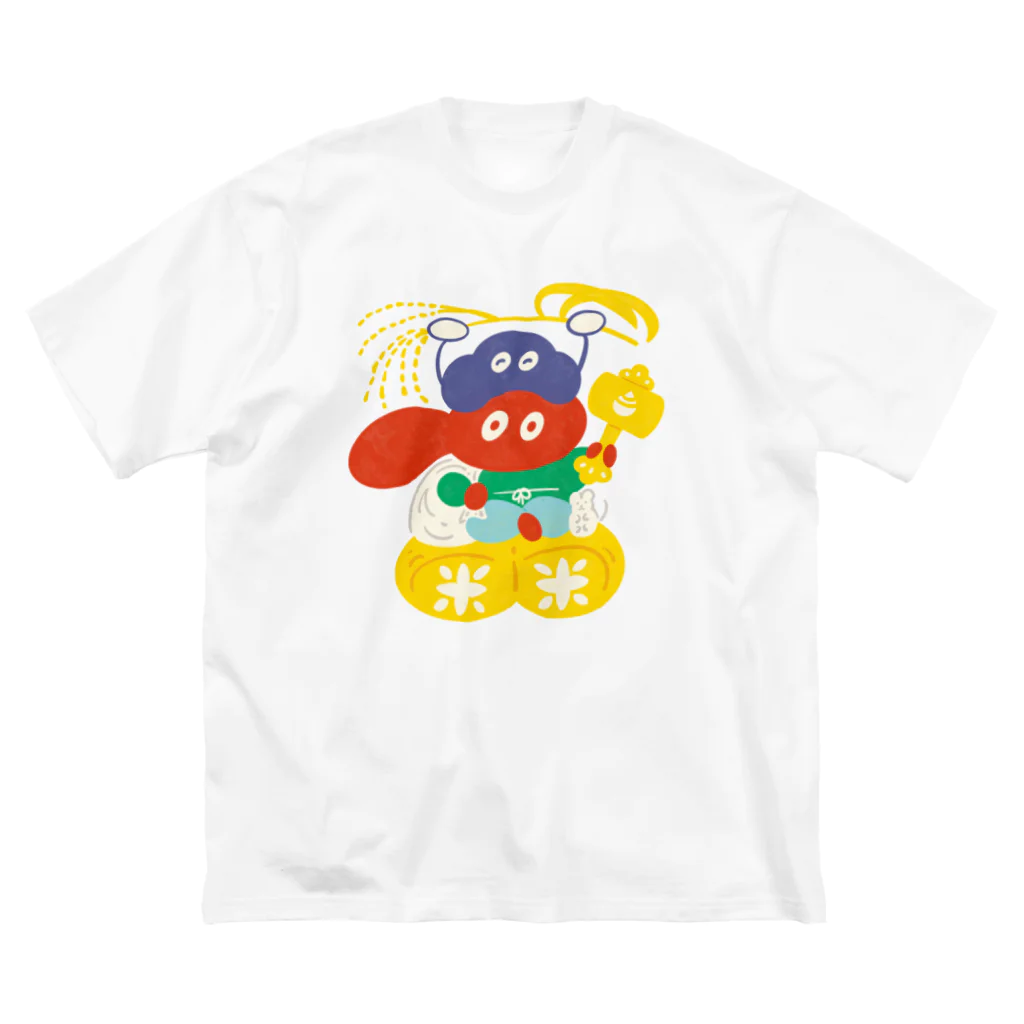 遠州天狗屋👺の大出世祈願☆浜松大黒天狗👺 ビッグシルエットTシャツ