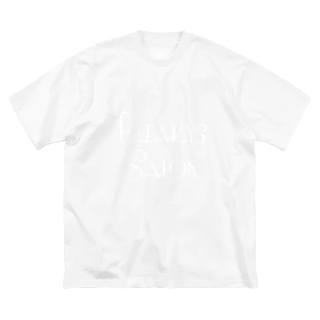 Freakys salonのFreakys salon ロゴビッグシルエットTシャツ [White] Big T-Shirt