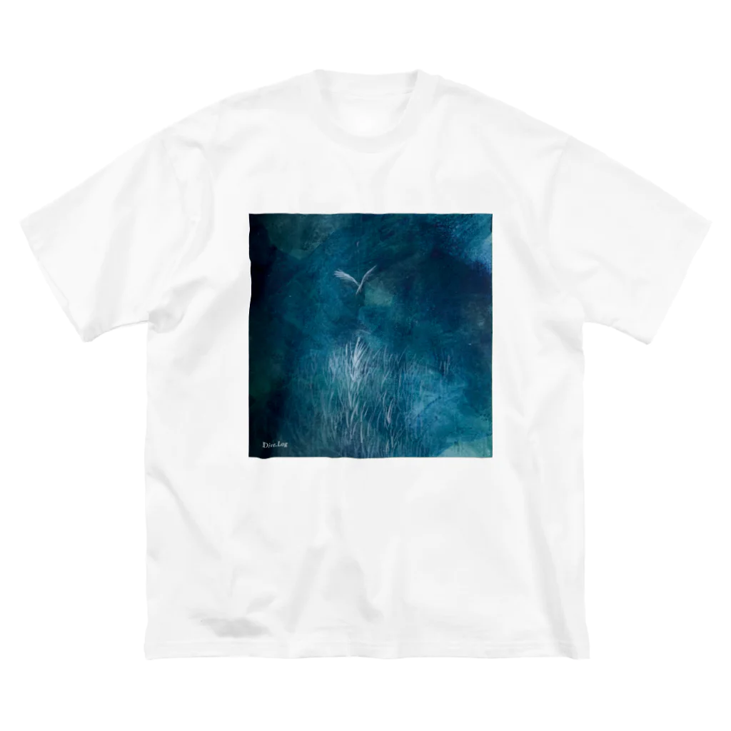 MATSUKO/光青の画家のDiveLog ビッグシルエットTシャツ