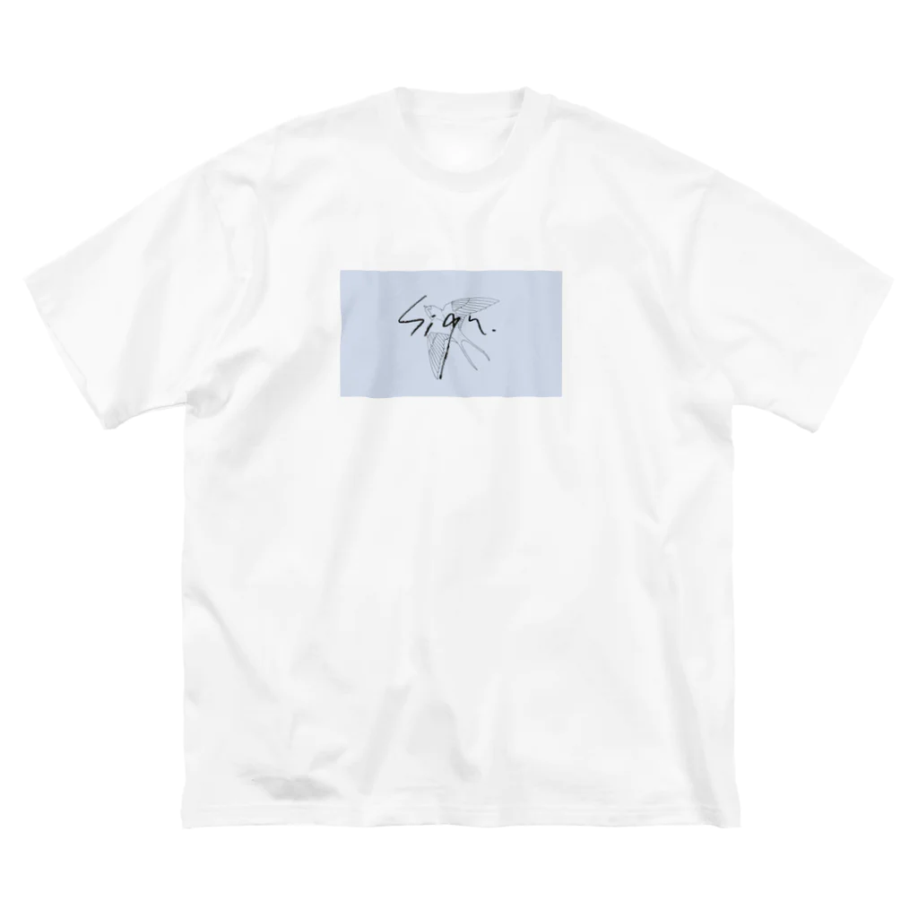 Libreのillustration Tシャツ ビッグシルエットTシャツ