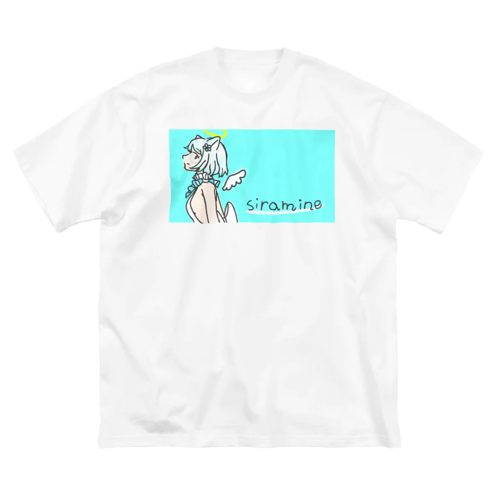 白峰くりあ👼😈💸のsiramine ビッグシルエットTシャツ