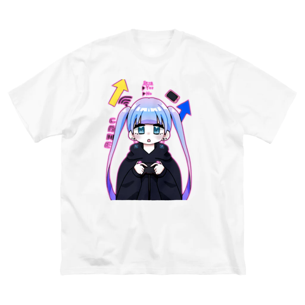 Shiroのgamegirl ビッグシルエットTシャツ