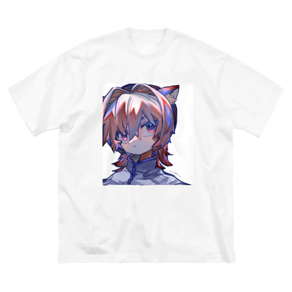 とどのつまりの獣耳くん ビッグシルエットTシャツ