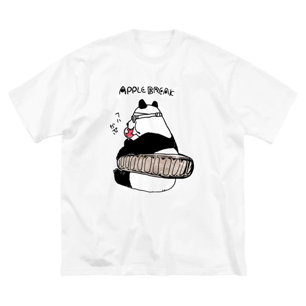 THORES柴本(トーレスしばもと) THORES ShibamotoのAPPLE BREAK ビッグシルエットTシャツ