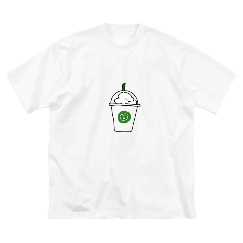 ユリナのくまフラペチーノ ビッグシルエットTシャツ