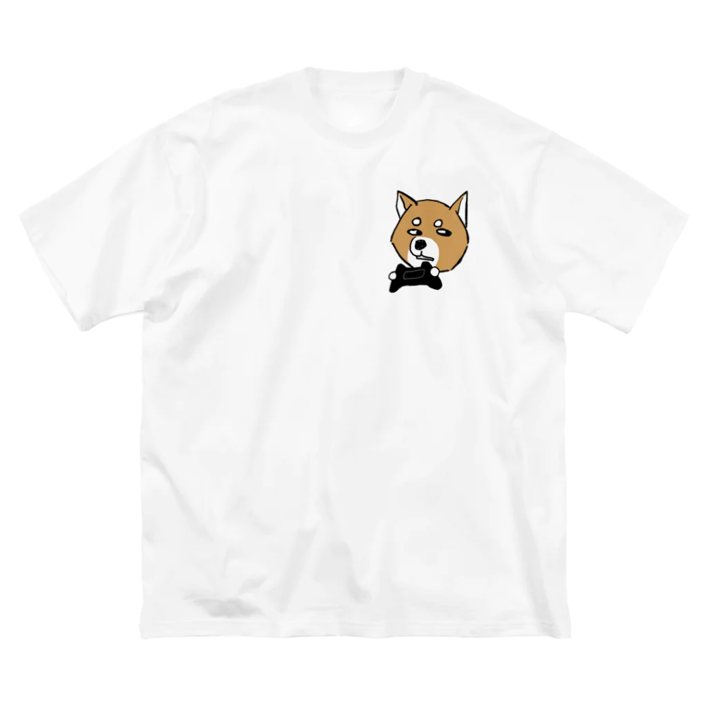 T部の豆柴ロック Big T-Shirt