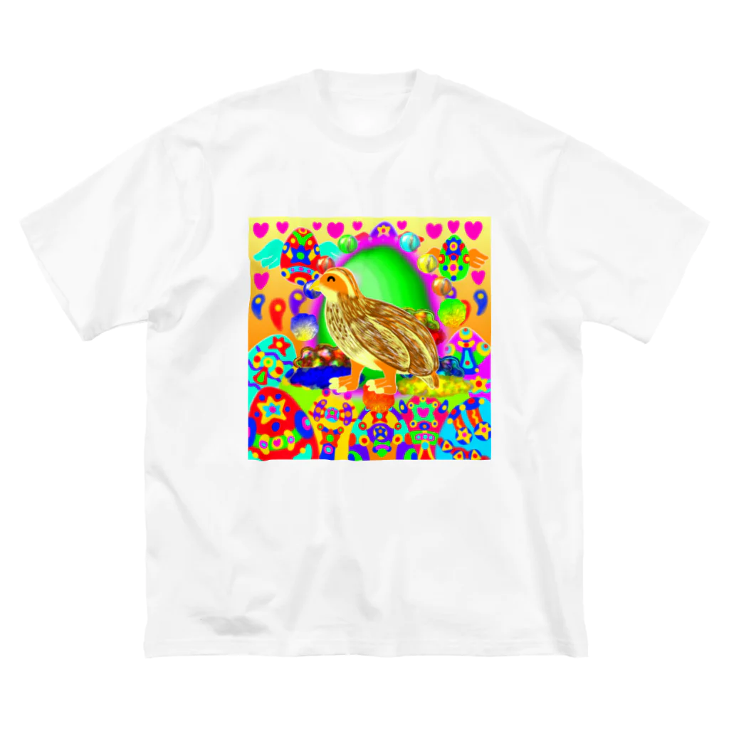 どりほぷのウズラ Big T-Shirt