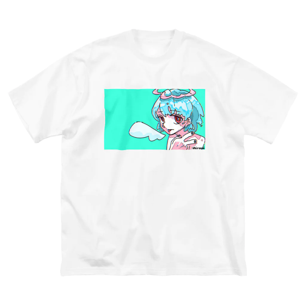 わたしのサバンナのネイル新しくしたわ ビッグシルエットTシャツ