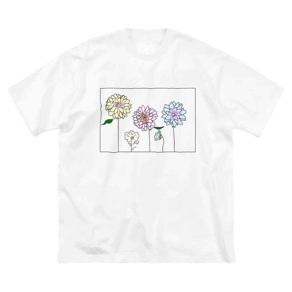 rLiCOの花 ビッグシルエットTシャツ