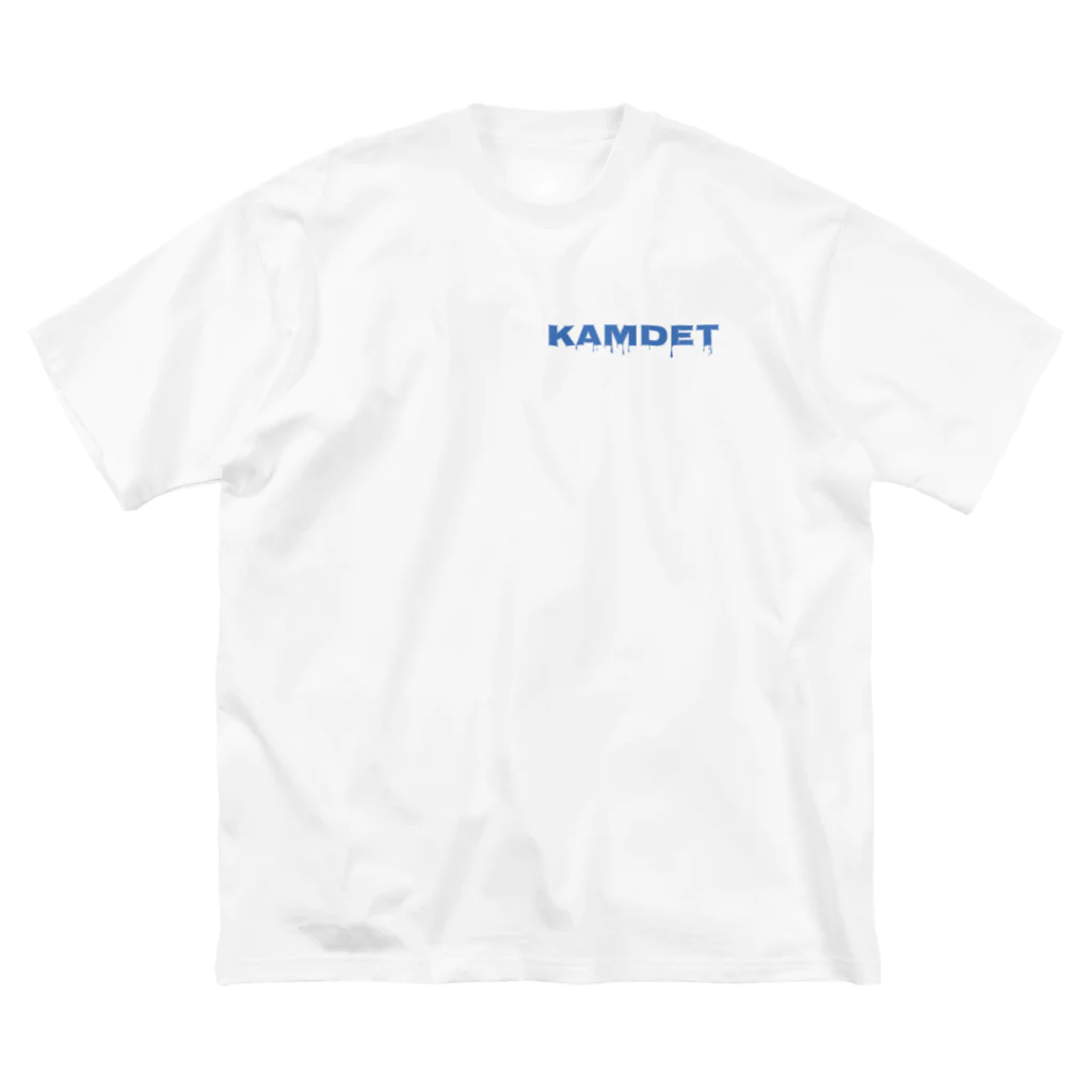 KAMDET カムデット　ストリートブランドのカムデット　kamdet  シャークロゴデザイン Big T-Shirt