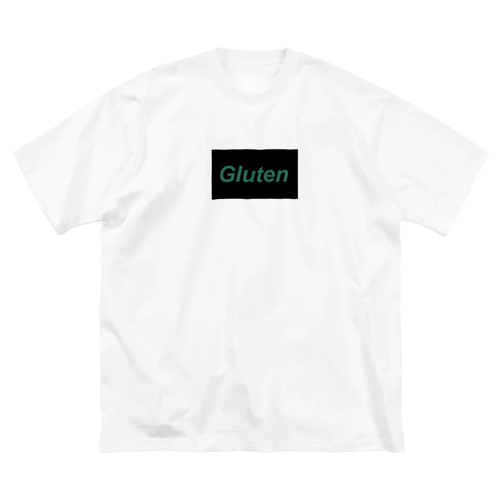 Glutenのグルテン（黒） Big T-Shirt