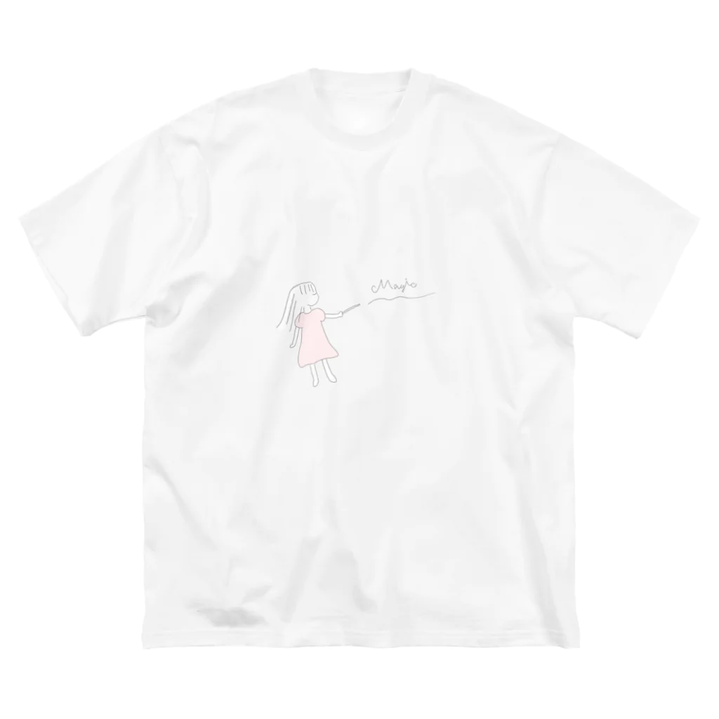  -Racha shop-のシンプルなまほうつかい ビッグシルエットTシャツ