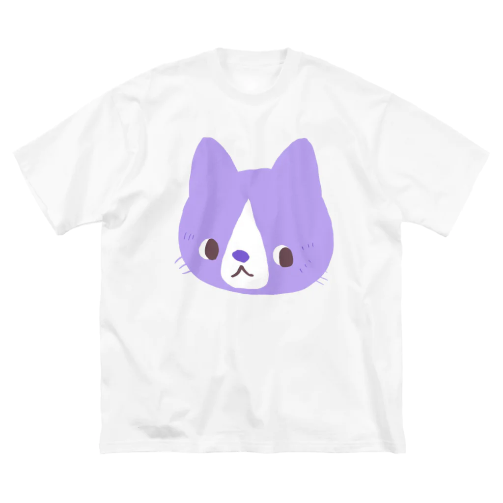 保護猫もいねこのどデカくれよん猫 3 Big T-Shirt