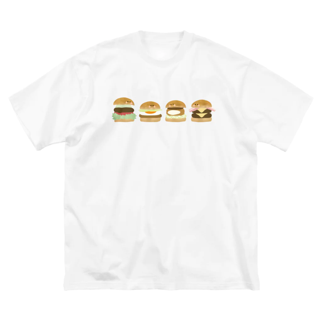 cotton-berry-pancakeのなかよしバーガーちゃん Big T-Shirt