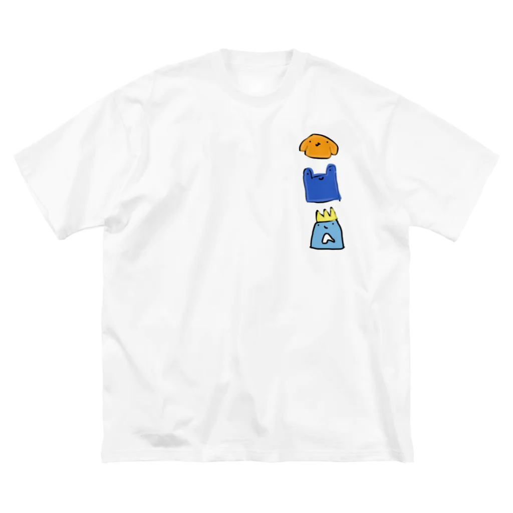 @youのゆるいやつら ビッグシルエットTシャツ