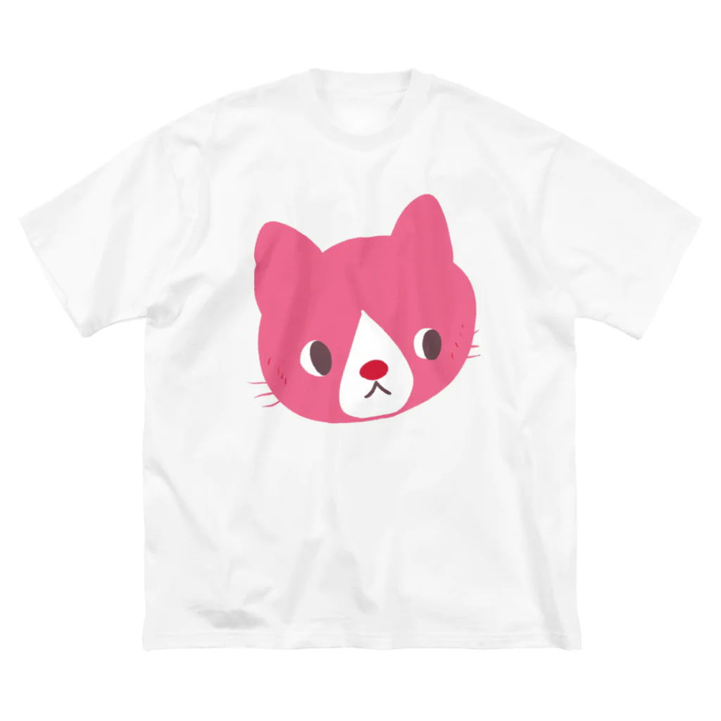 保護猫もいねこのどデカくれよん猫 2 Big T-Shirt