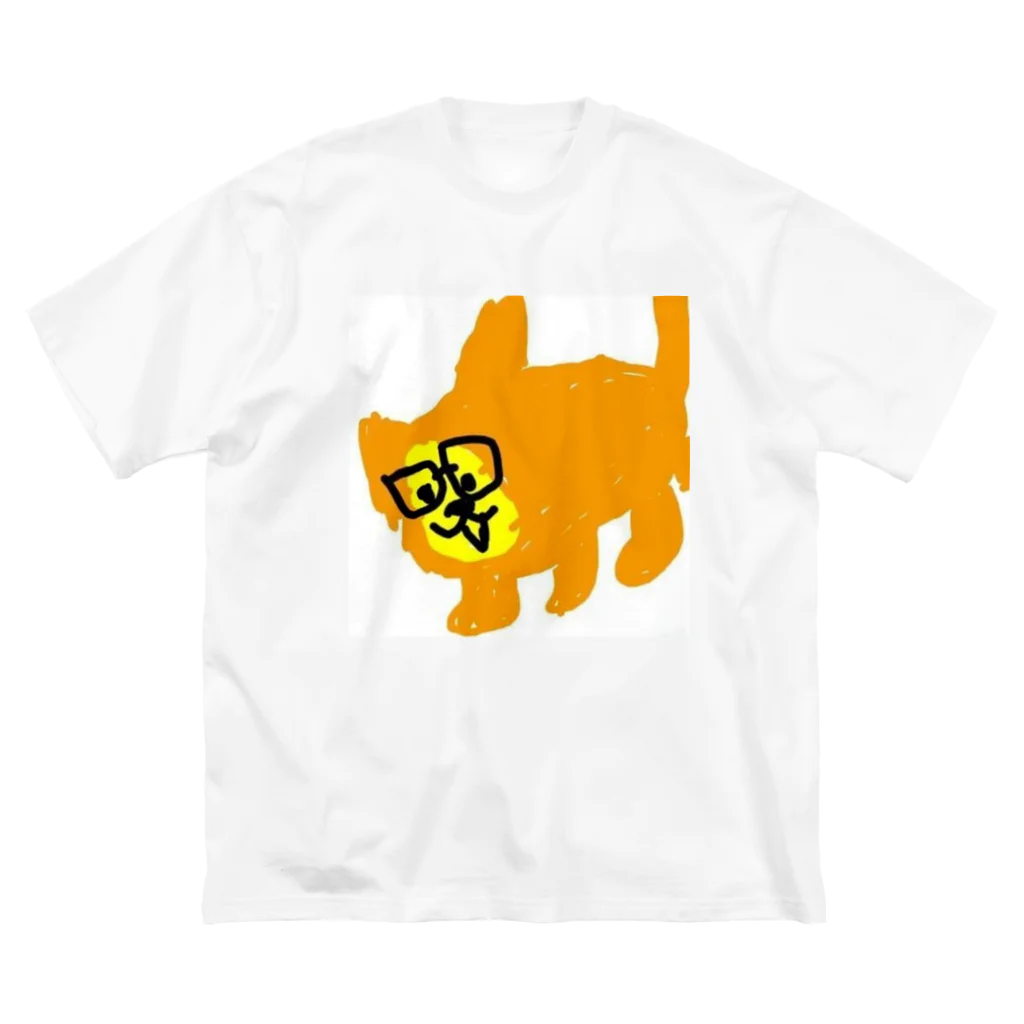 inukkorokkeの犬のコロッケ ビッグシルエットTシャツ