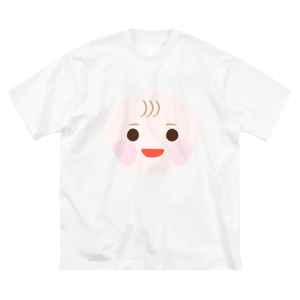 chanmisoworksの赤ちゃんが笑ったり泣いたりします ビッグシルエットTシャツ