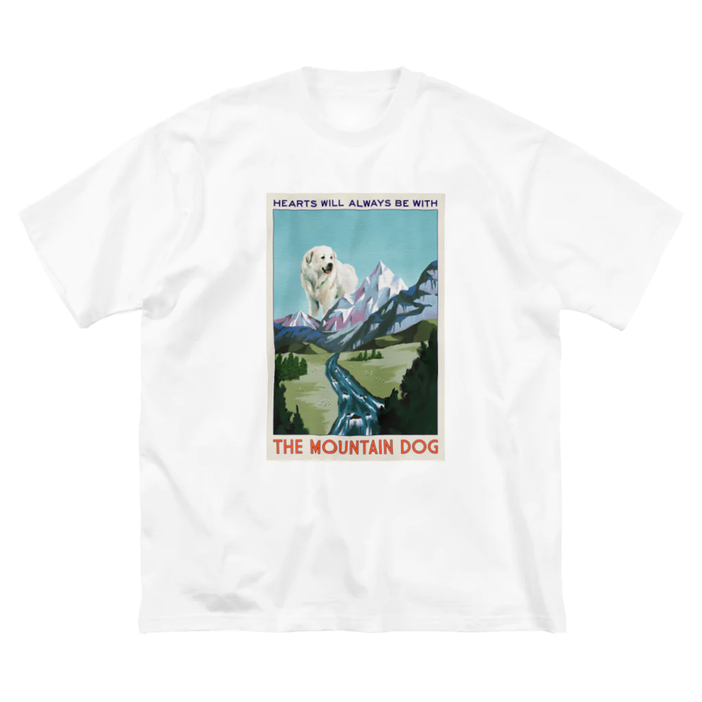 OOKIIINUのTHE MOUNTAIN DOG Big T-Shirt