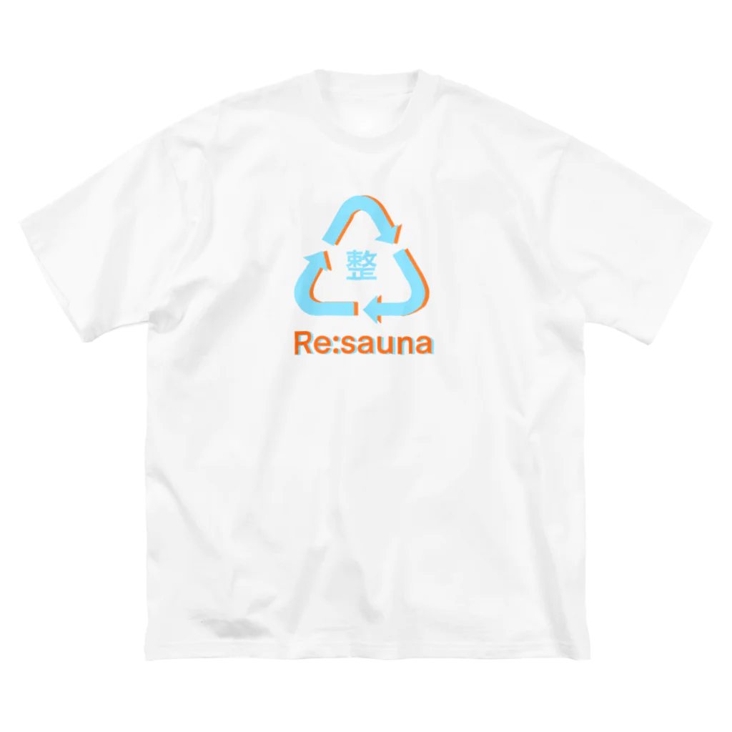 またまたのRe:sauna ビッグシルエットTシャツ