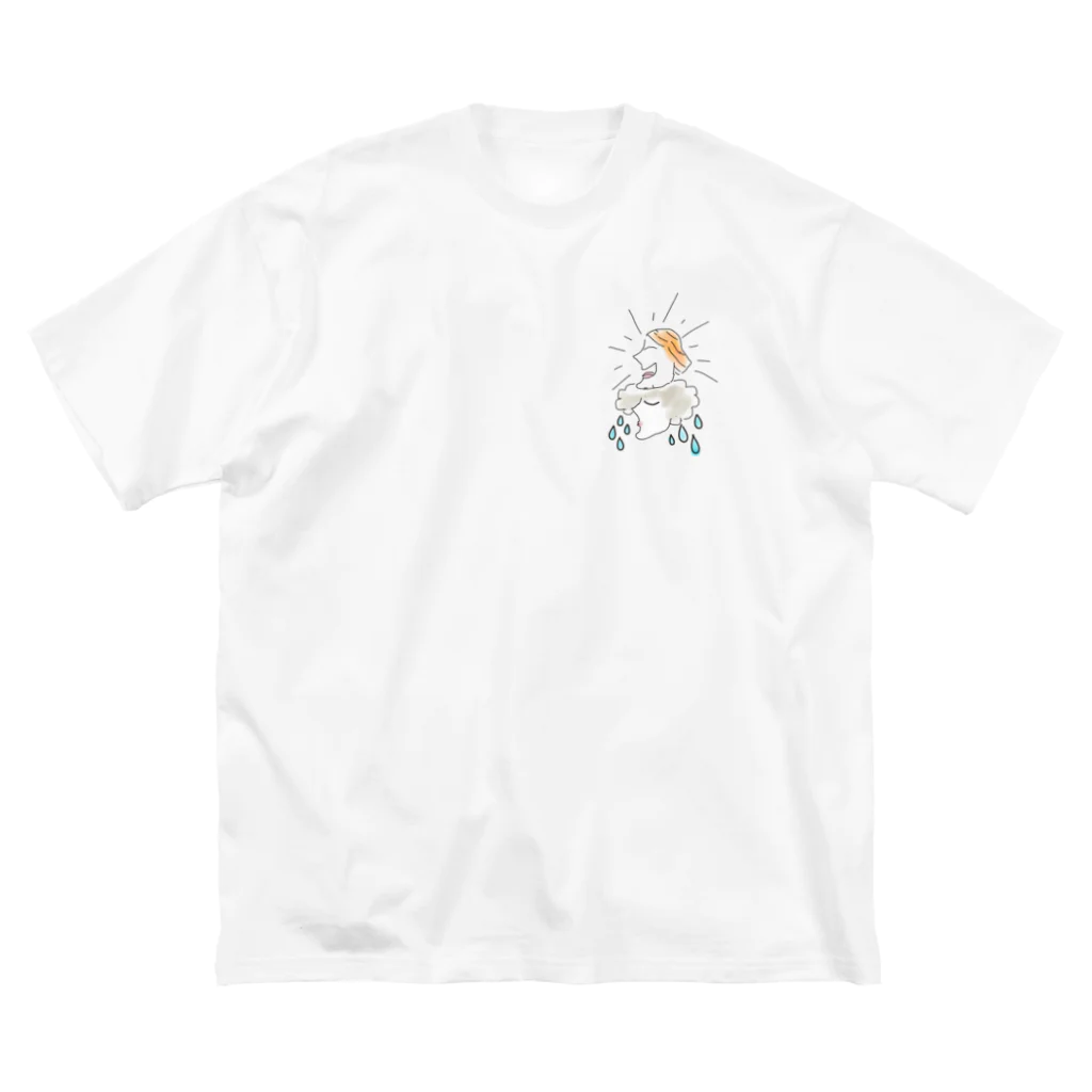 HS＇のweather imagine ビッグシルエットTシャツ