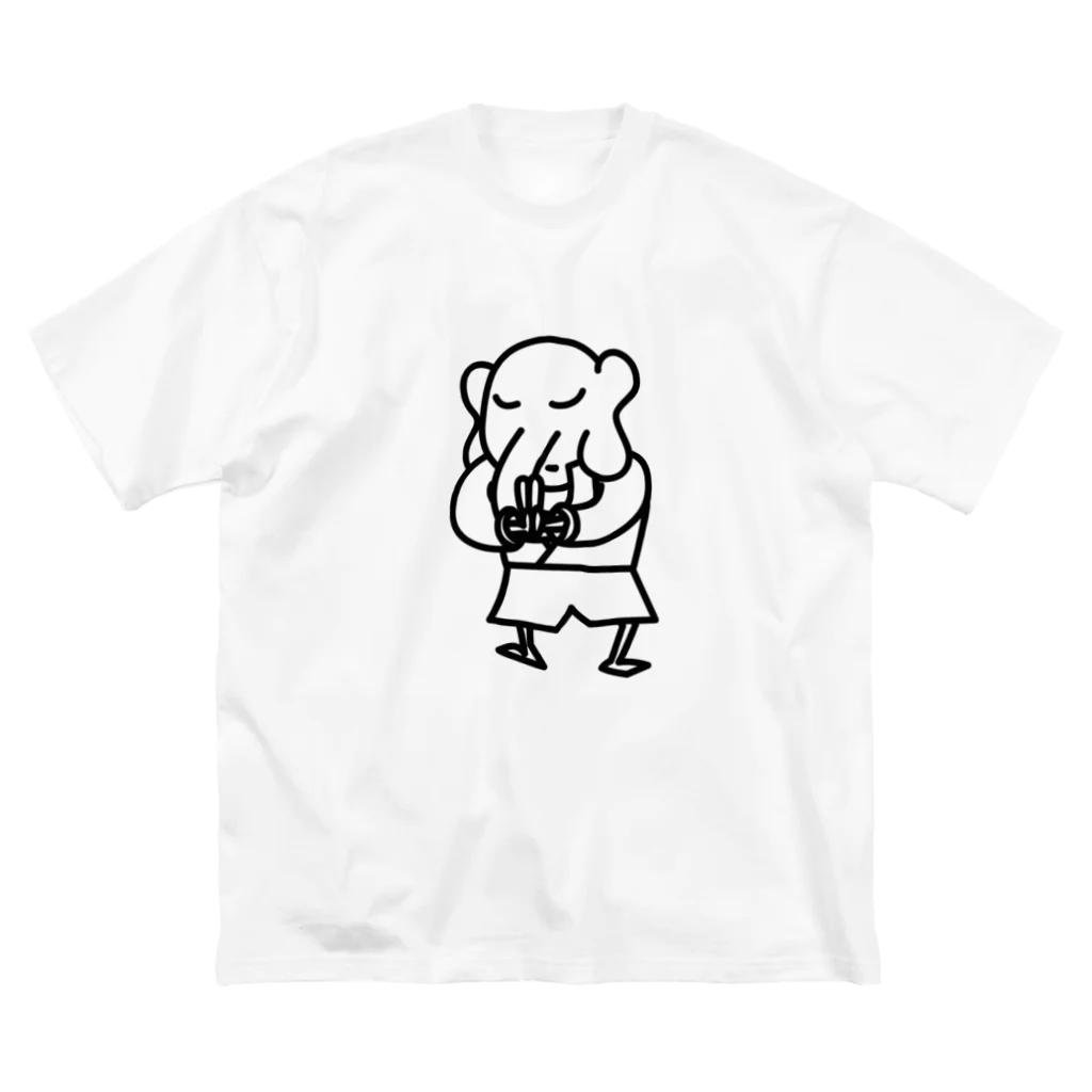 バンバンバンコク_オリジナルショップのばんぞうくん全身 Big T-Shirt