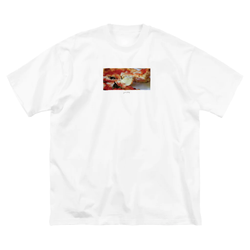 ギルガメッシュ湯浅のBon Appetit Tシャツ - No.2 ビッグシルエットTシャツ