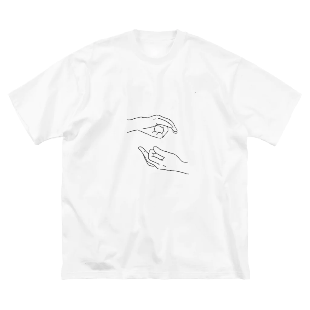 ふーたろの蟹座の手 ビッグシルエットTシャツ