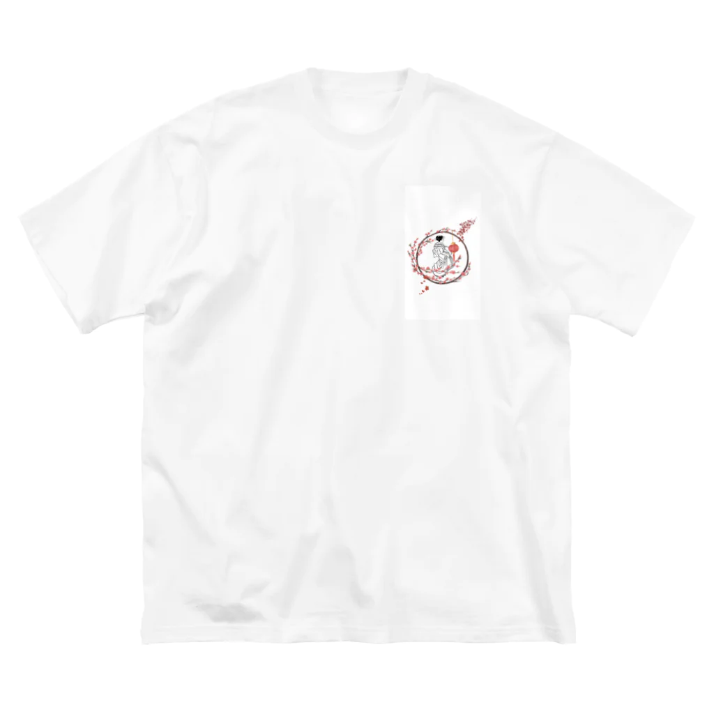 白蓮の想い人 ビッグシルエットTシャツ