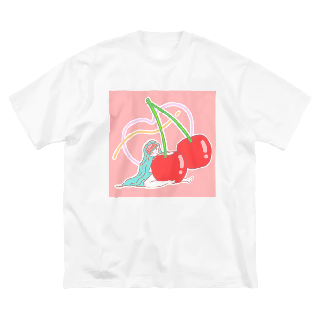 りなけらとぷすのdoki×2 さくらんぼちゃん Big T-Shirt