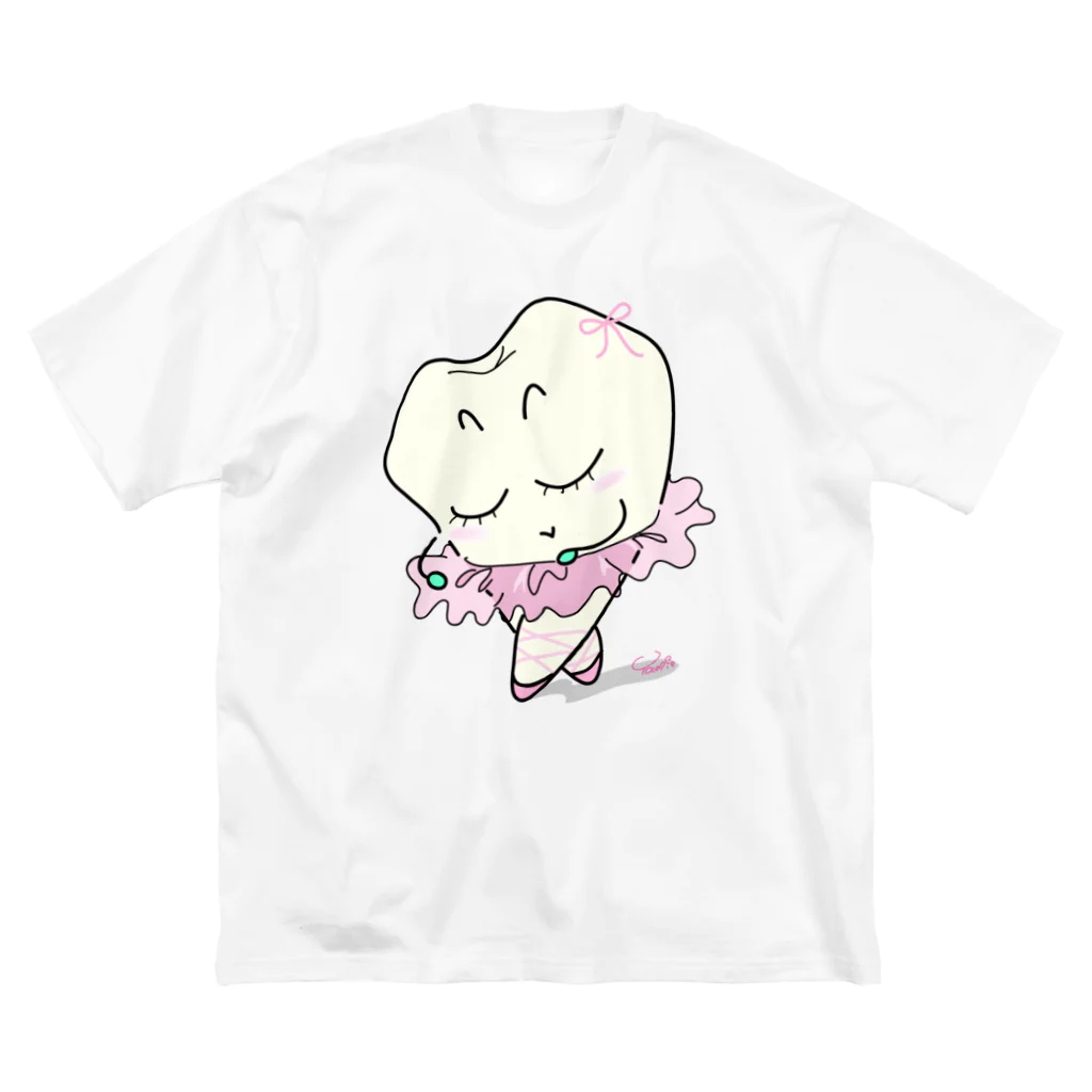 ハイジなわた歯 by Yamie Artのハイジーナちゃん ビッグシルエットTシャツ
