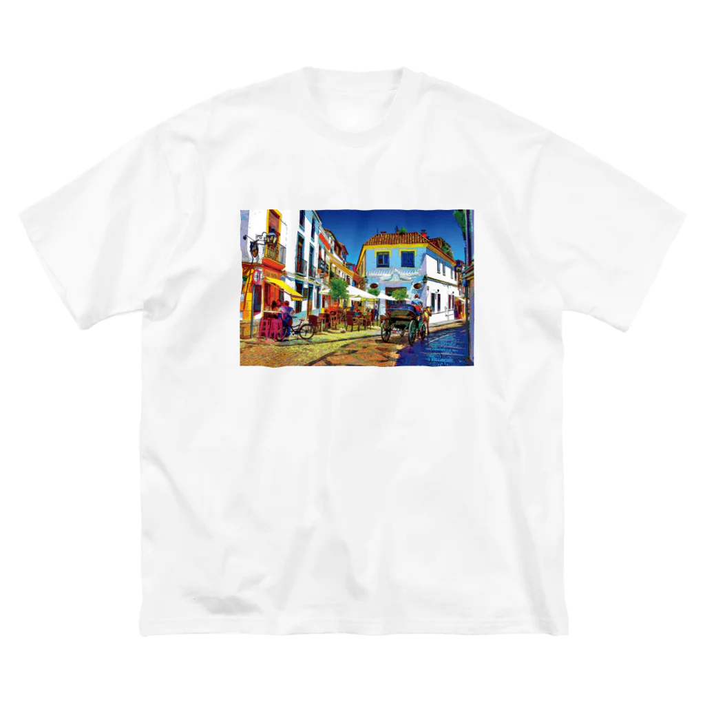 GALLERY misutawoのスペイン コルドバの街角 Big T-Shirt