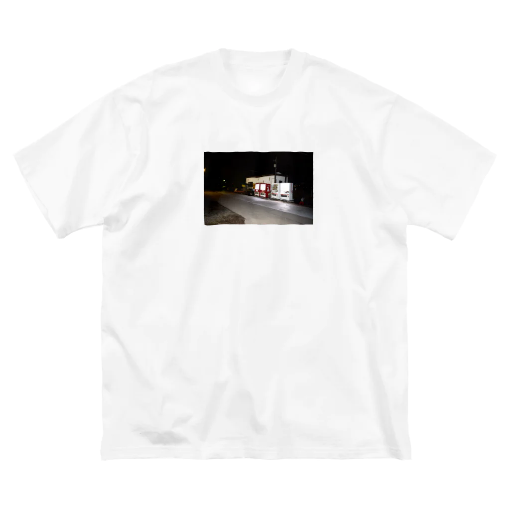 September_moonの自動販売機 ビッグシルエットTシャツ