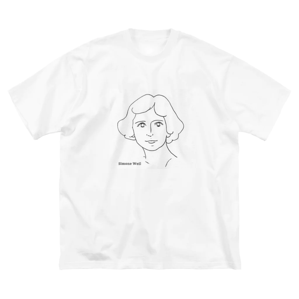 ペンと剣のYoung Simone ビッグシルエットTシャツ