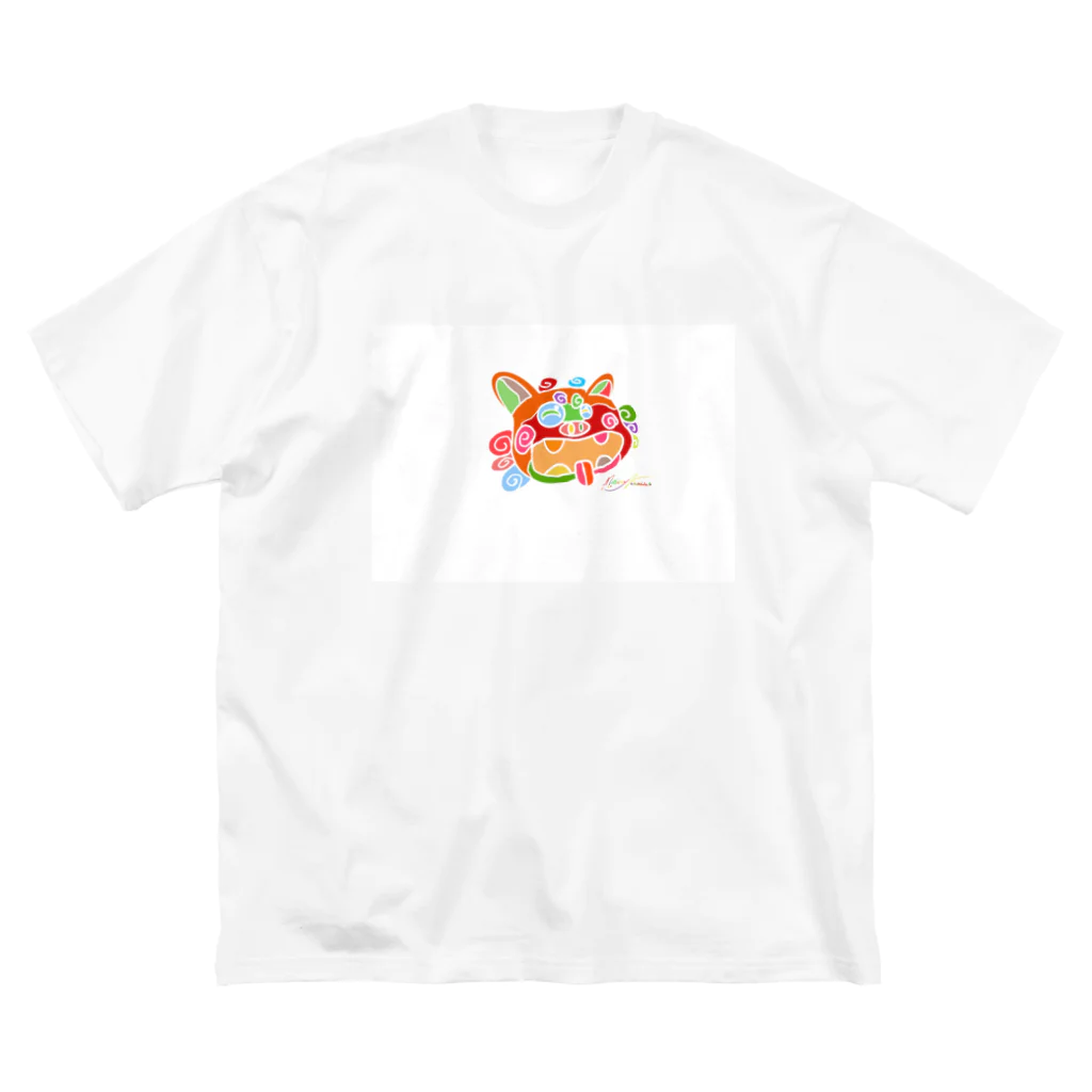 pinkpenguinのスマイルシーサー Big T-Shirt