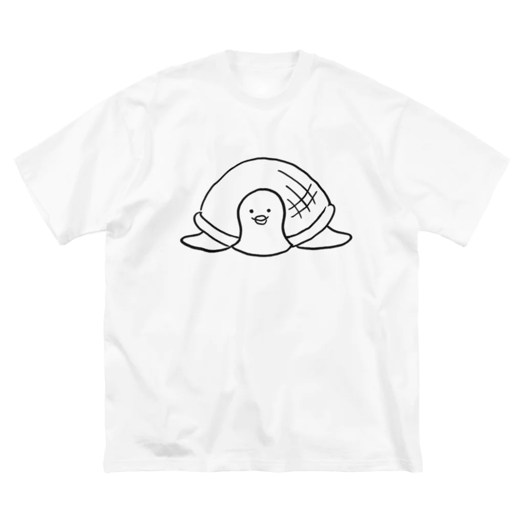 やまはた店の正面を向いたカメ Big T-Shirt