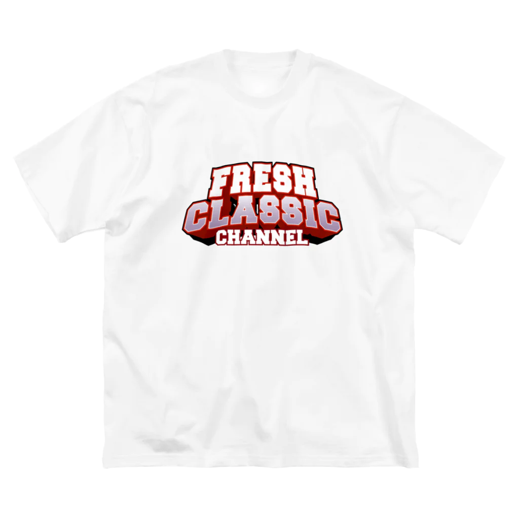 FRESH CLASSIC@YouTubeのFRESH CLASSIC CHANNEL LOGO ビッグシルエットTシャツ