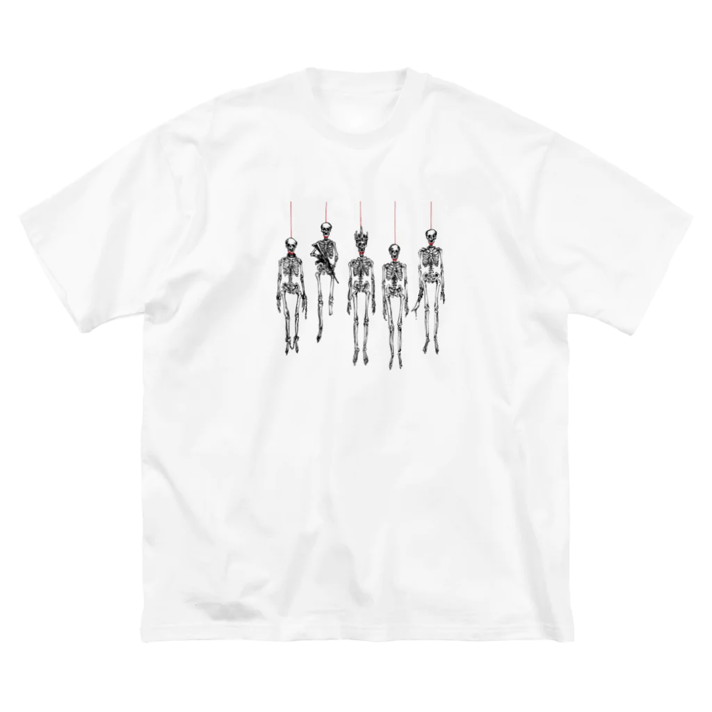 NEeROのBone ビッグシルエットTシャツ