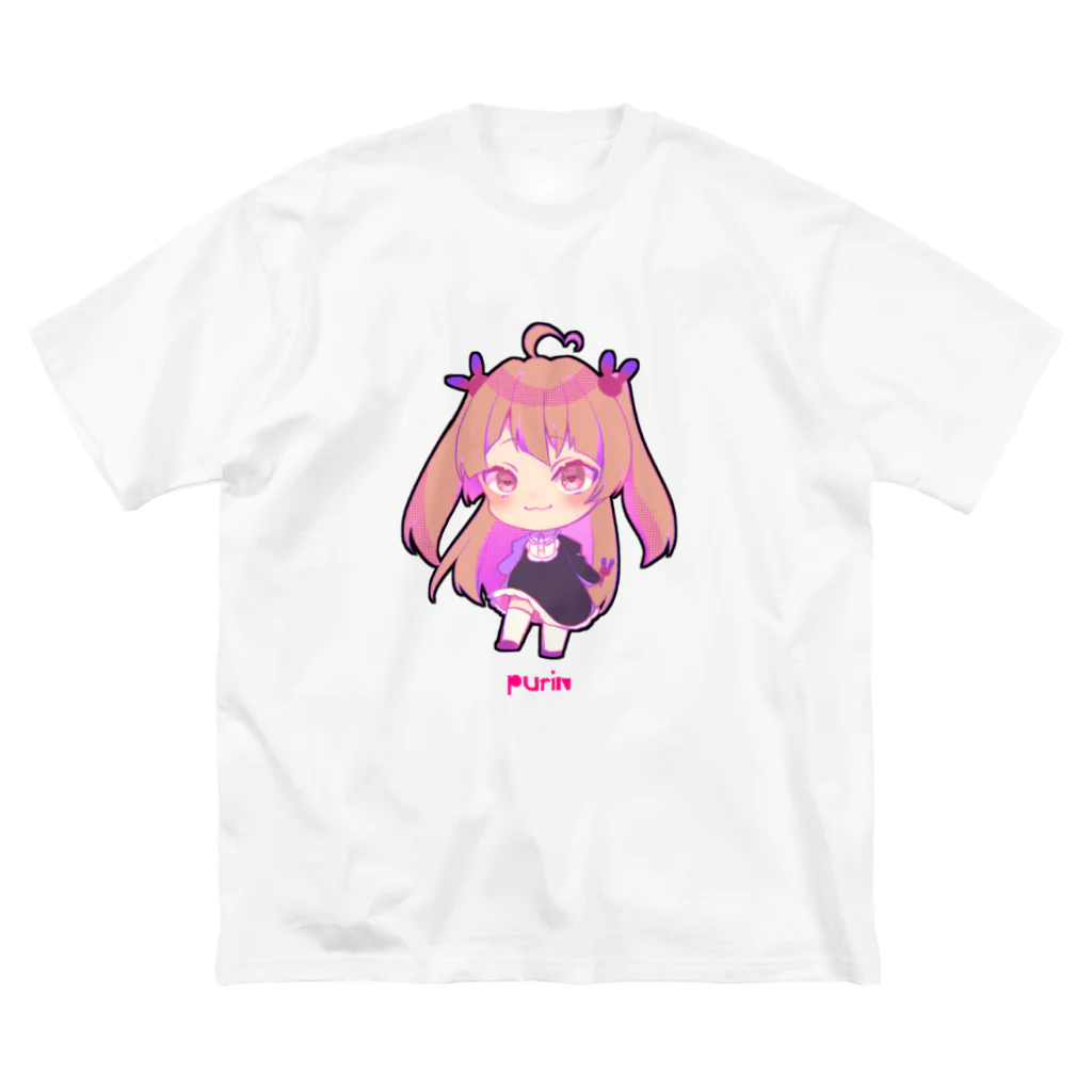 Rimε・●・зstoreのぷりんちゃん ビッグシルエットTシャツ