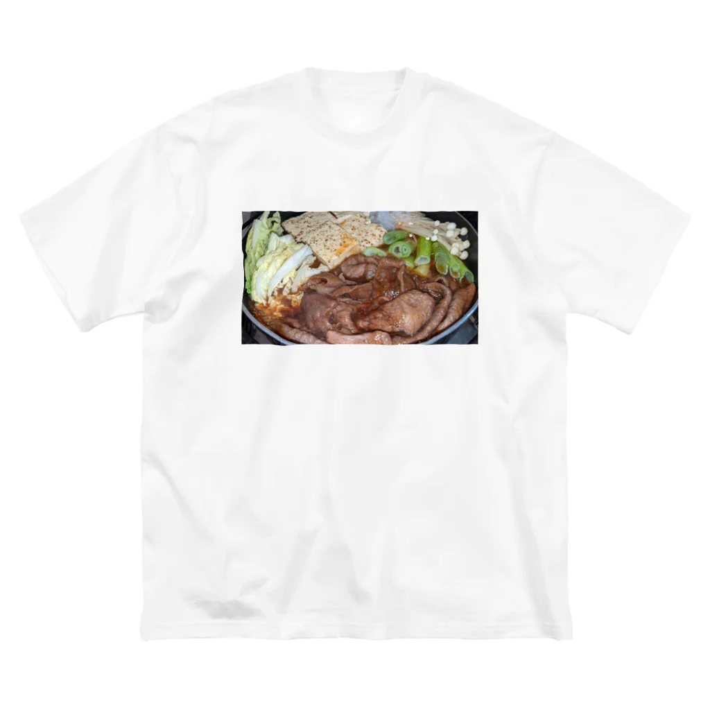 毎日寝てたいのsukiyaki ビッグシルエットTシャツ