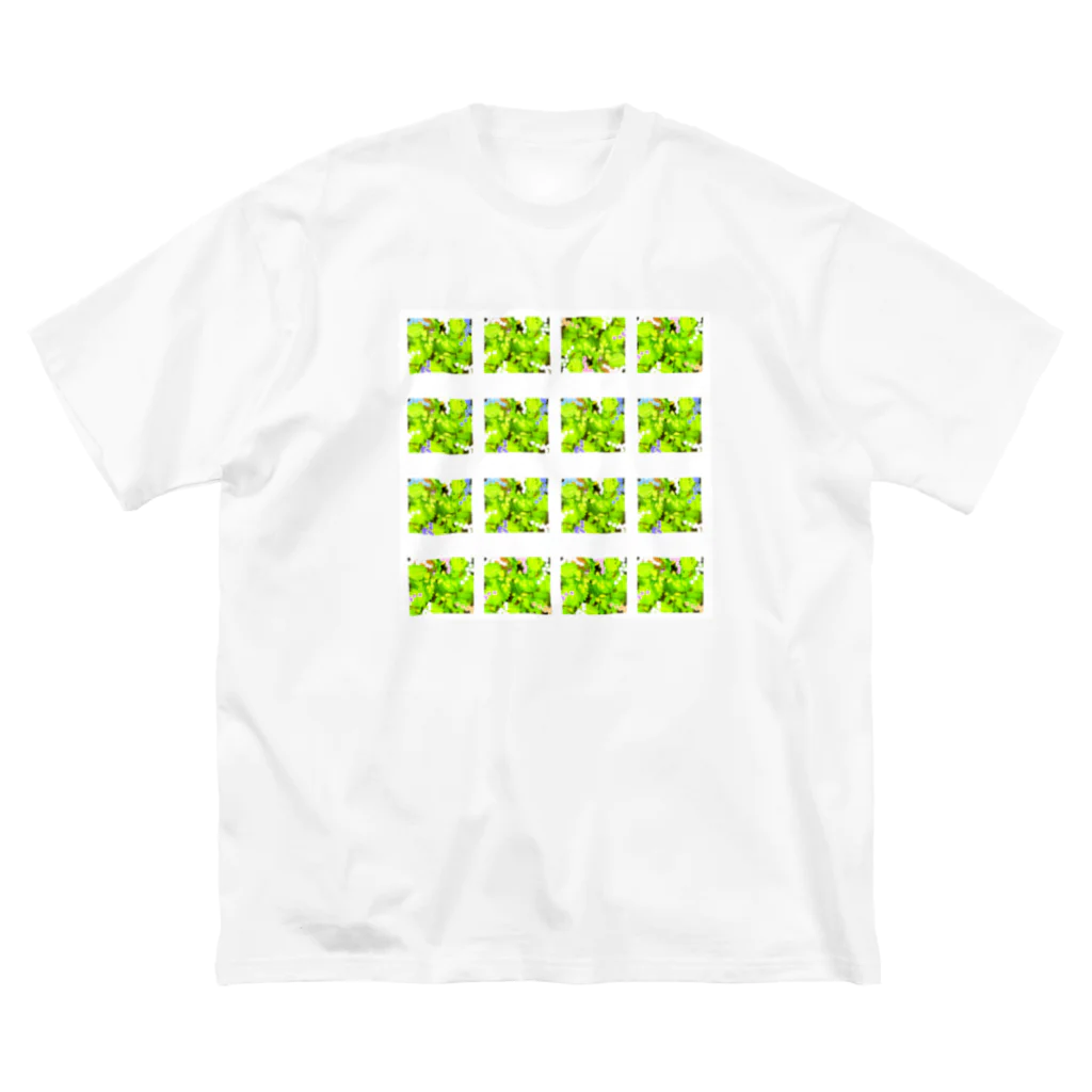 MUGURa-屋の切手のふりをしてみた ビッグシルエットTシャツ