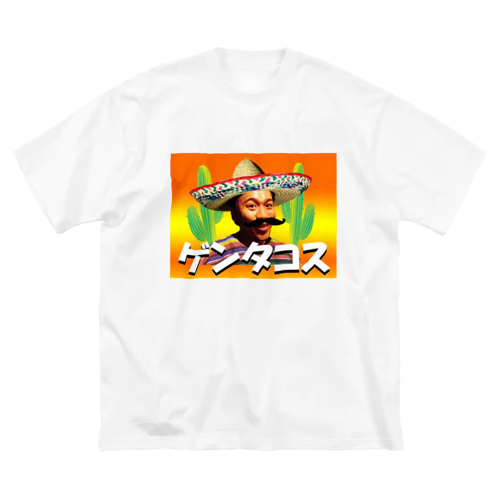 deramove stand alone ideasのゲンタコス ビッグシルエットTシャツ